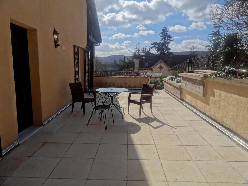 Le Loft Campagnard Appartement Giverny Kamer foto